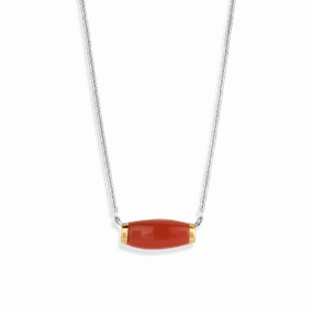 TI SENTO - Milano Coral Pendant Necklace