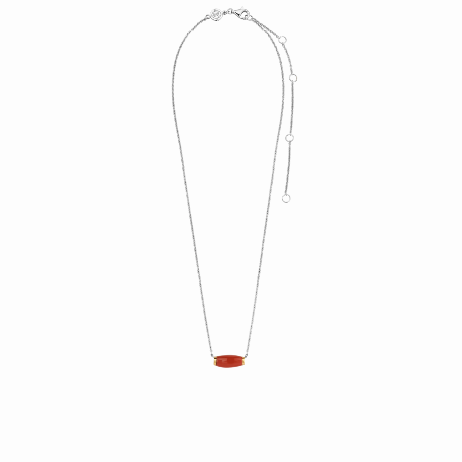 TI SENTO - Milano Coral Pendant Necklace