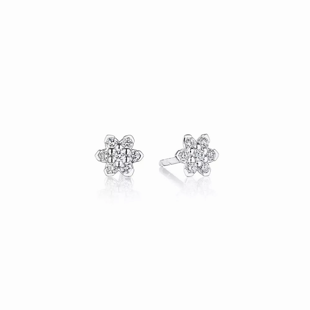 Verragio 18K Gold Ministar Diamond Studs