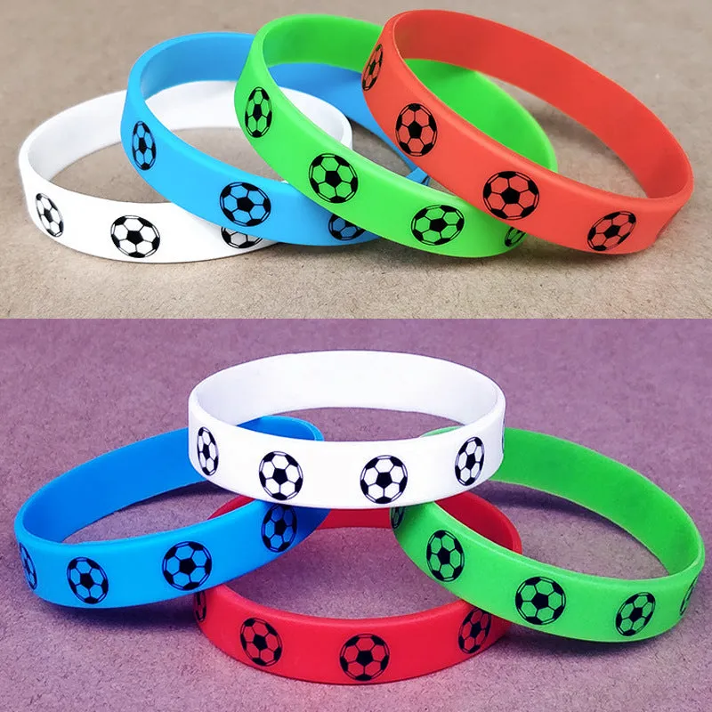 Wholesale 100PCS Basketball Sports Silicone Bracelet