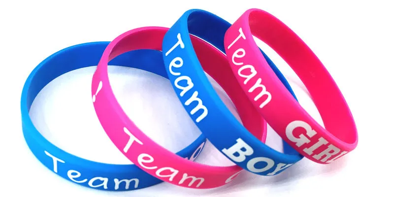 Wholesale 100PCS Boys Girls Party Silicone Bracelet