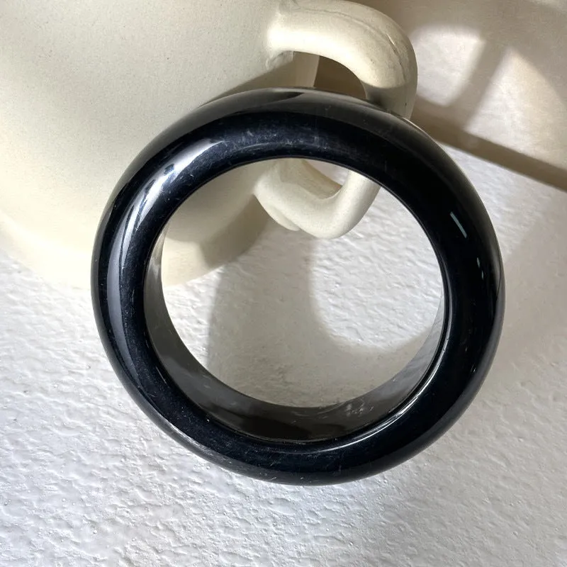 Wholesale 10pcs Yuyu fashion new marble pattern acrylic bracelet shaped resin square round bracelet