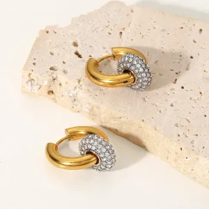 Wholesale 18K Gold Plated Stainless Steel Earrings