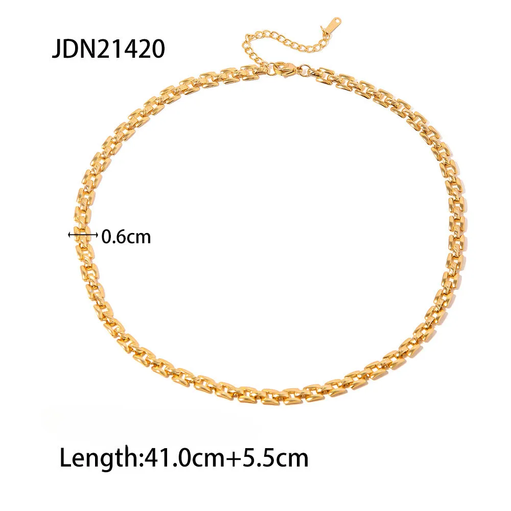 Wholesale 18K Gold Plated Stainless Steel Pendant Bracelet