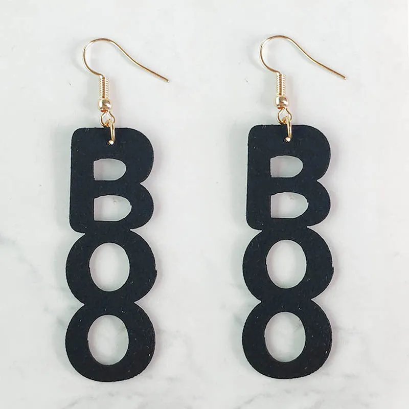 Wholesale 2 Pair/Pack Halloween Skull Spider Earrings