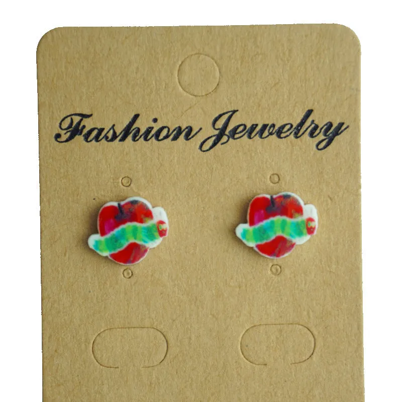 Wholesale 2 Pairs/Pack Teacher Acrylic Earrings for Back To School Season
