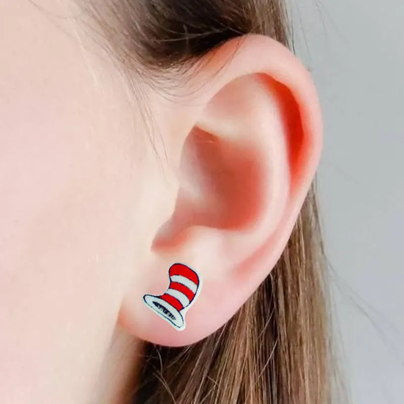 Wholesale 2 Pairs/Pack Teacher Acrylic Earrings for Back To School Season