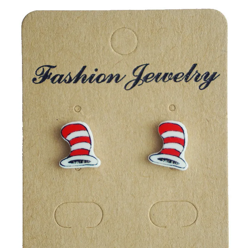 Wholesale 2 Pairs/Pack Teacher Acrylic Earrings for Back To School Season