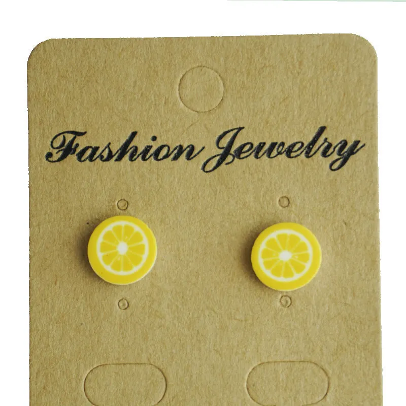 Wholesale 2 Pairs/Pack UFO Turtle Shell Strawberry Avocado Acrylic Earrings