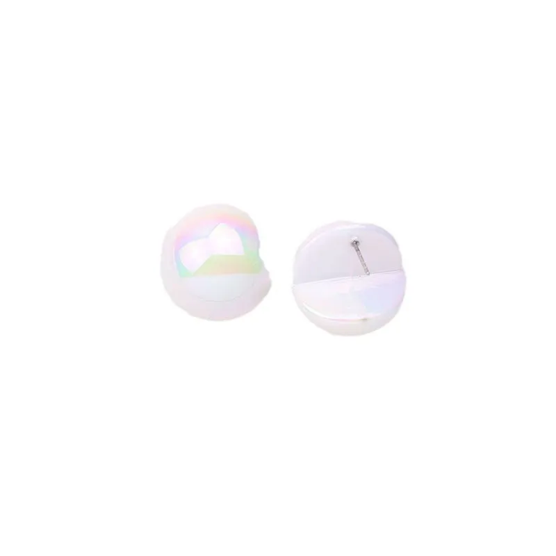 Wholesale 2pairs/pack Colorful Beanie Acrylic Earrings