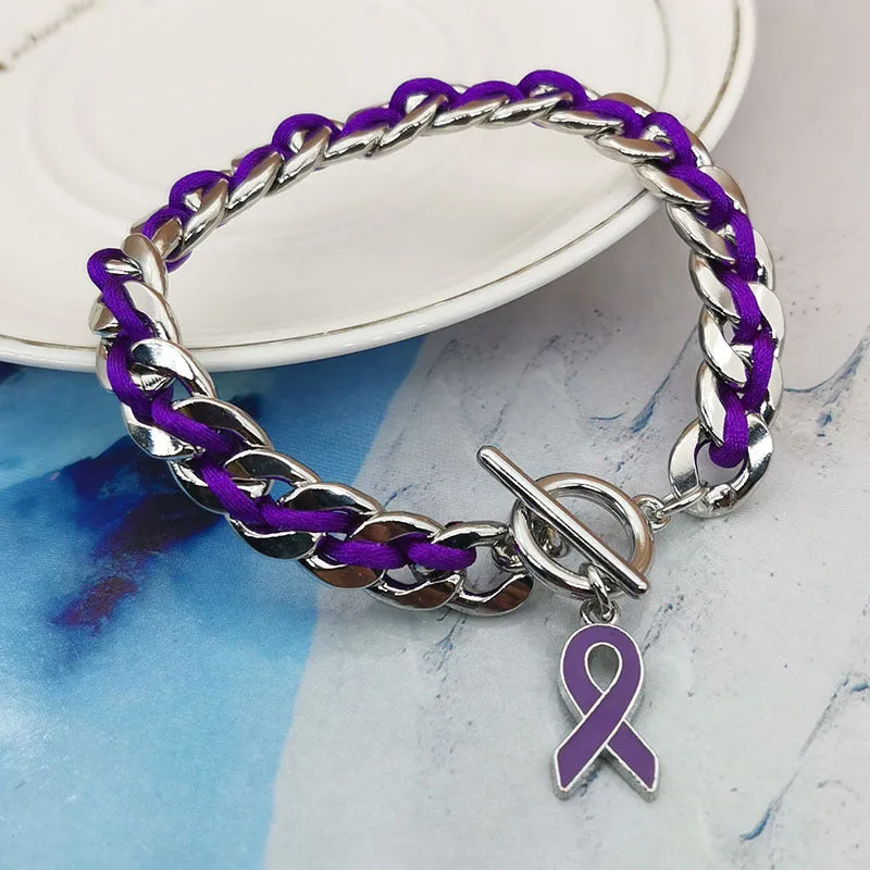 Wholesale 2PCS Rope Woven Love Alloy Bracelet