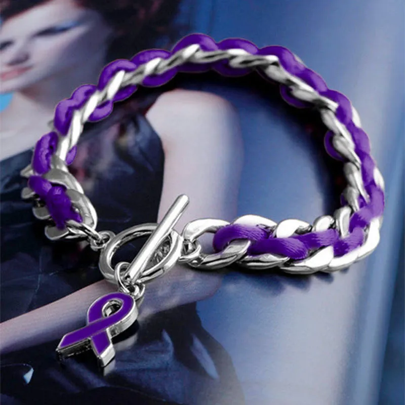 Wholesale 2PCS Rope Woven Love Alloy Bracelet