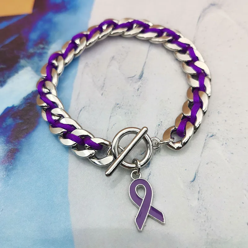 Wholesale 2PCS Rope Woven Love Alloy Bracelet