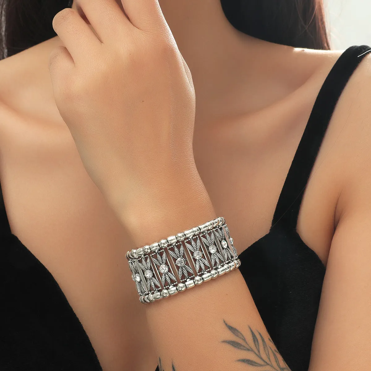 Wholesale 2PCS Vacation Style Personalized Alloy Bracelet