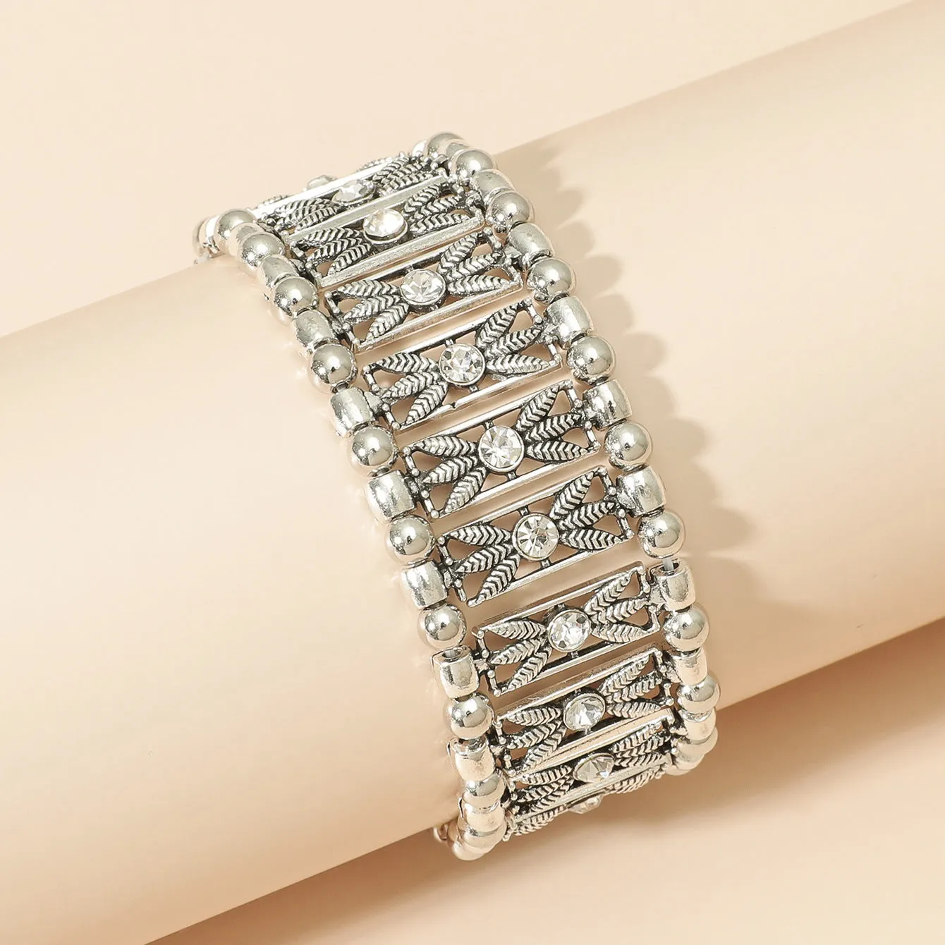 Wholesale 2PCS Vacation Style Personalized Alloy Bracelet
