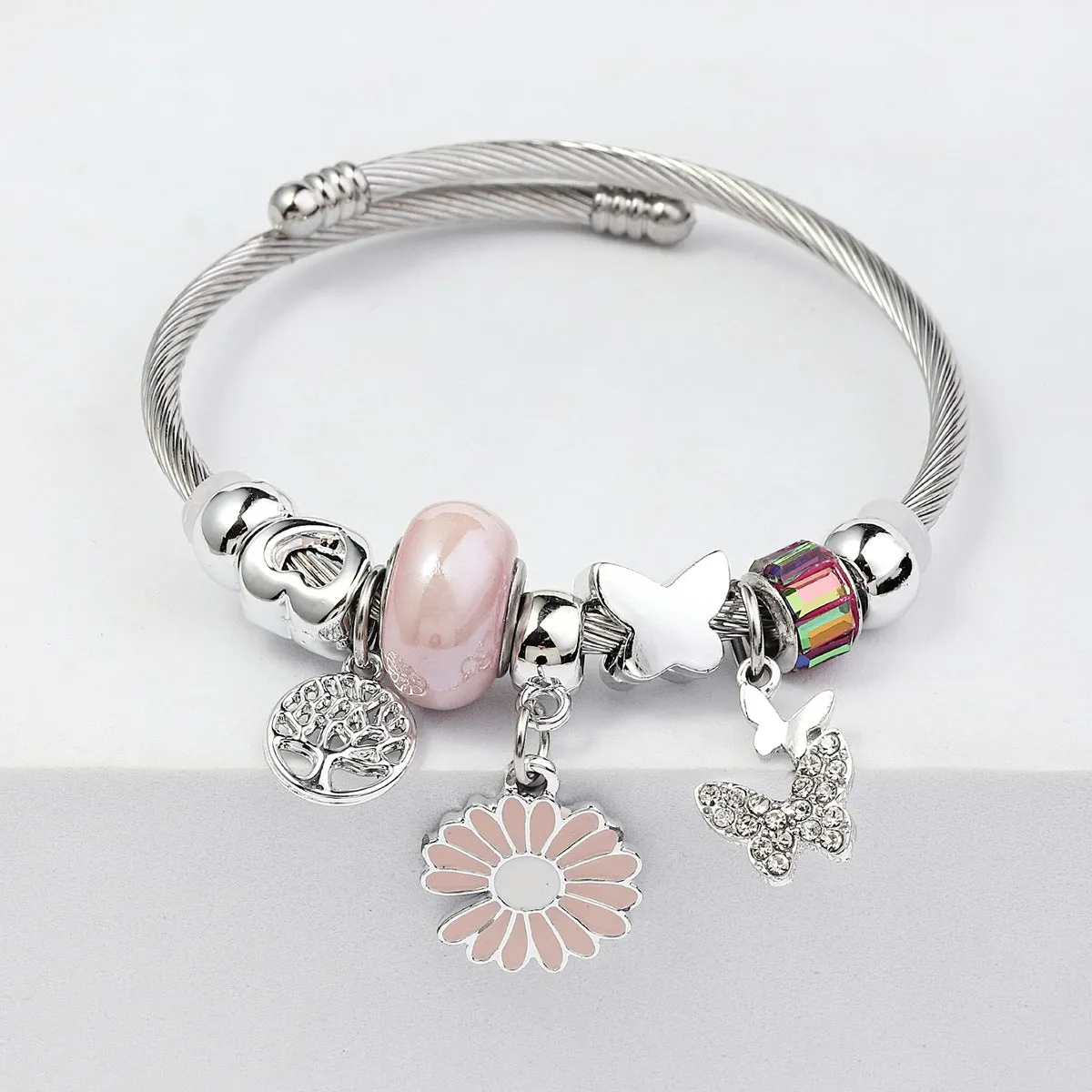 Wholesale Adjustable Stainless Steel Bracelets