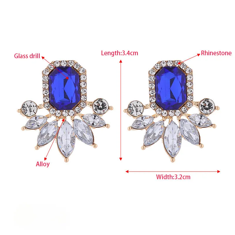 Wholesale Alloy Diamond Earrings