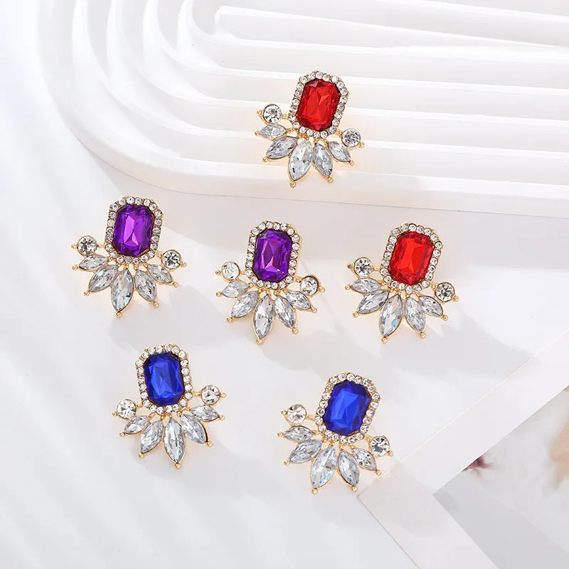 Wholesale Alloy Diamond Earrings