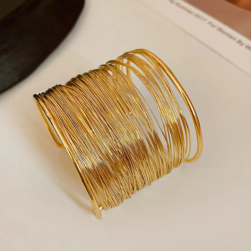 Wholesale Alloy Open Bracelet