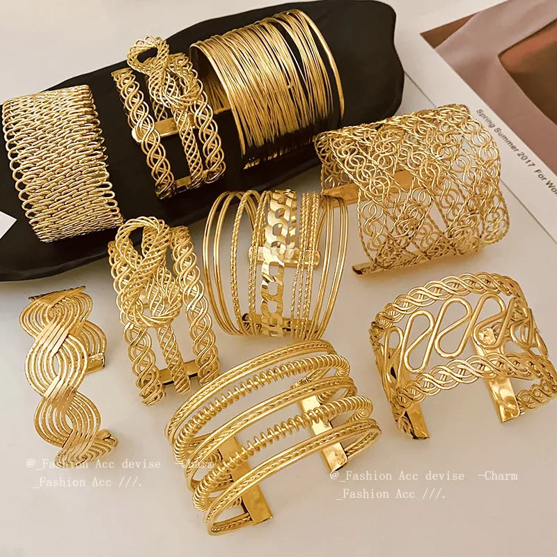 Wholesale Alloy Open Bracelet