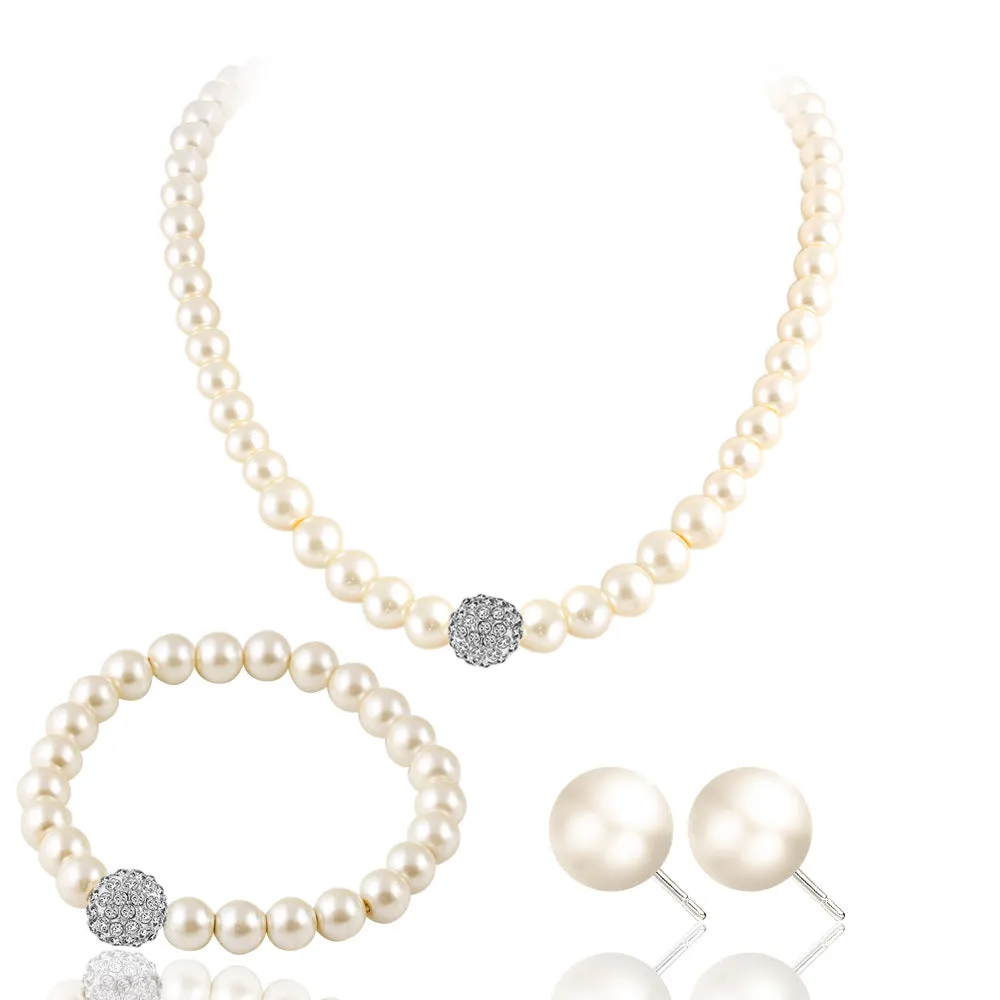 Wholesale Alloy Sweater Pearl Bracelet