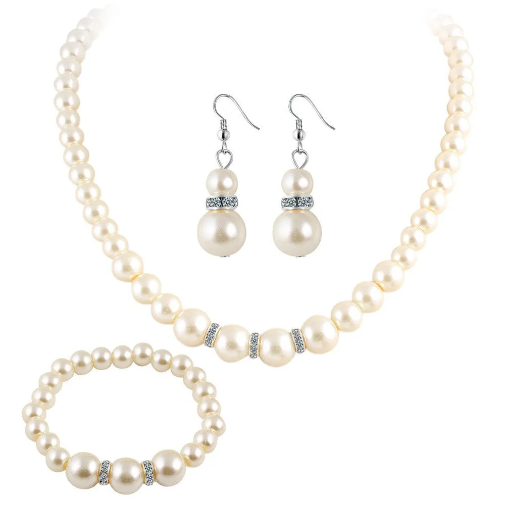 Wholesale Alloy Sweater Pearl Bracelet
