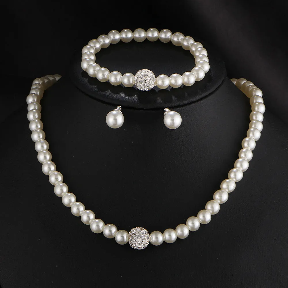 Wholesale Alloy Sweater Pearl Bracelet