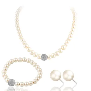 Wholesale Alloy Sweater Pearl Bracelet