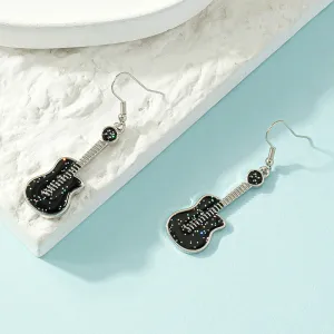Wholesale Alloy Violin Ear Hooks and Earrings