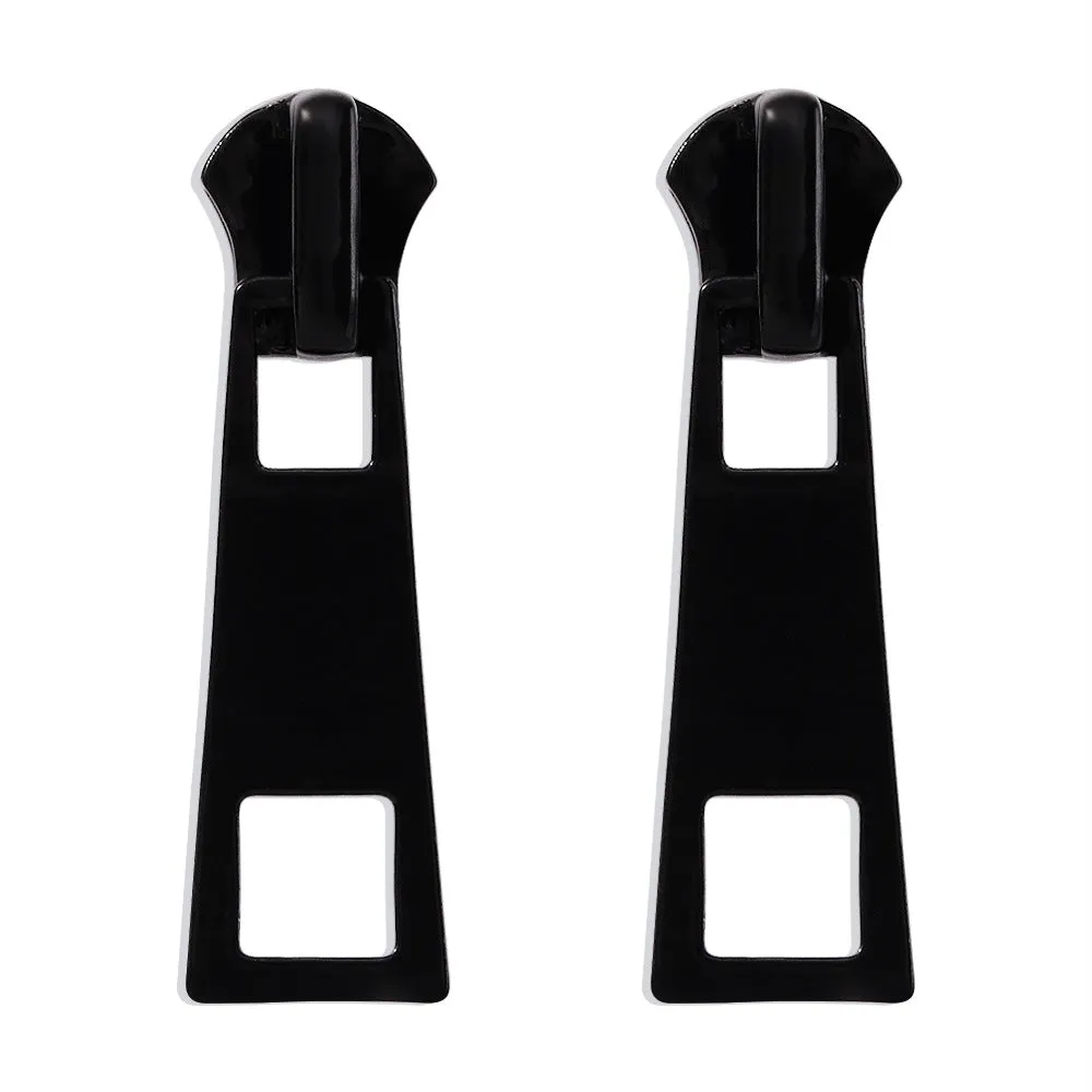 Wholesale Alloy Zipper Lock Earrings