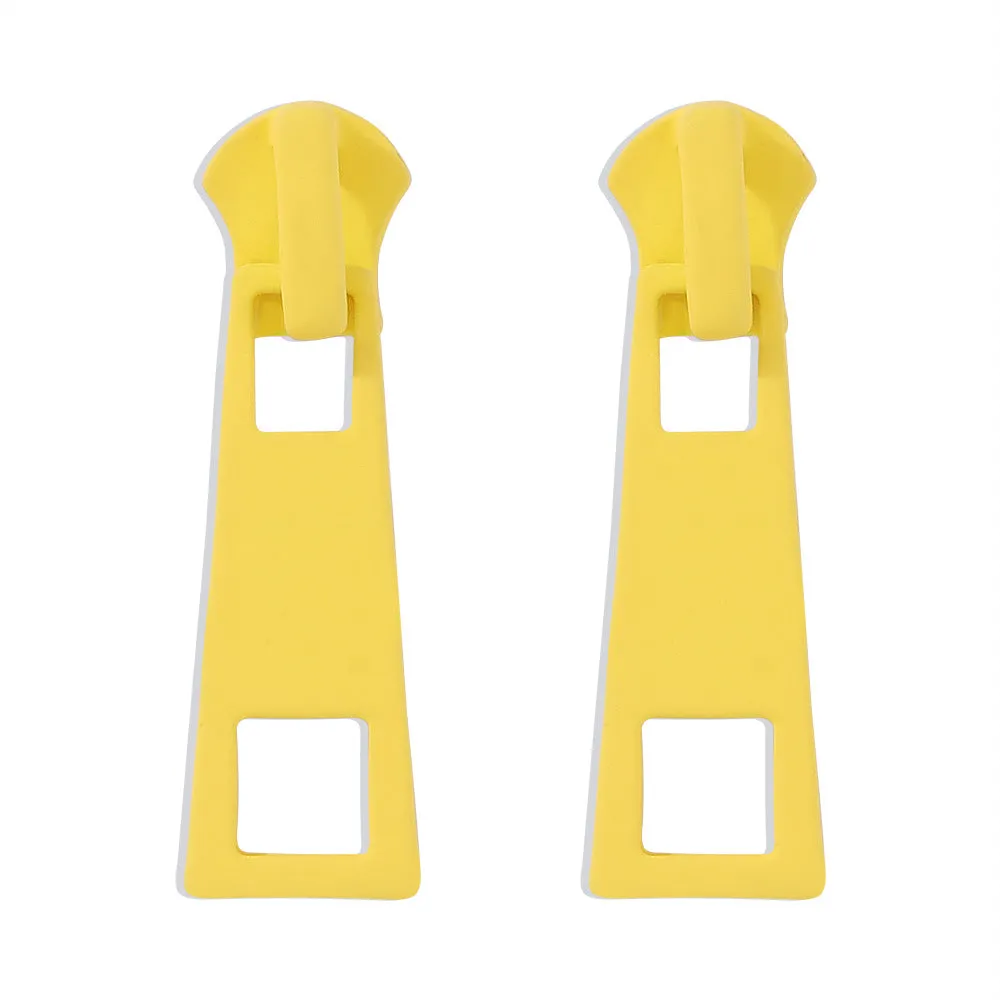 Wholesale Alloy Zipper Lock Earrings