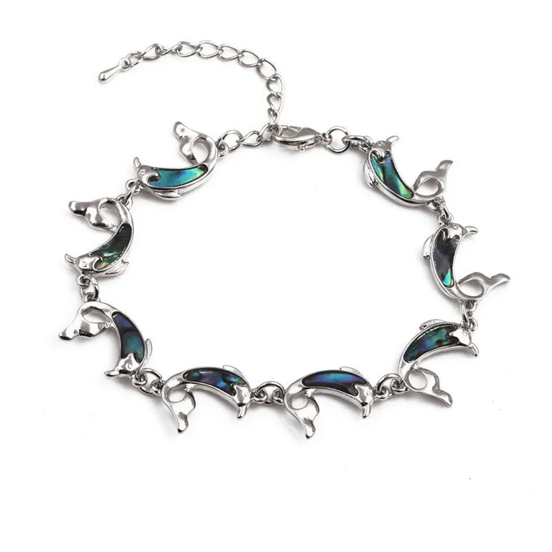 Wholesale Animal Dual-use Abalone Shells Bracelet