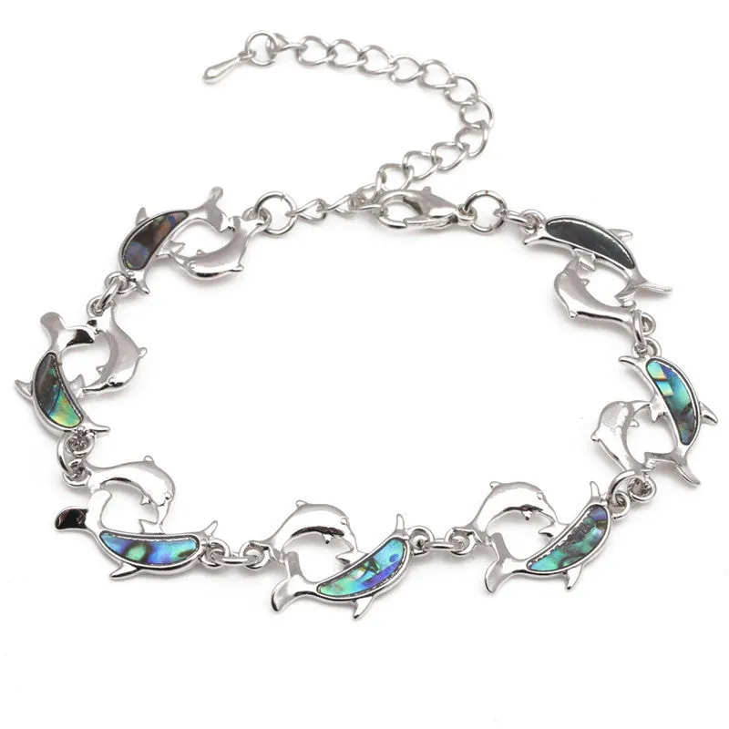 Wholesale Animal Dual-use Abalone Shells Bracelet