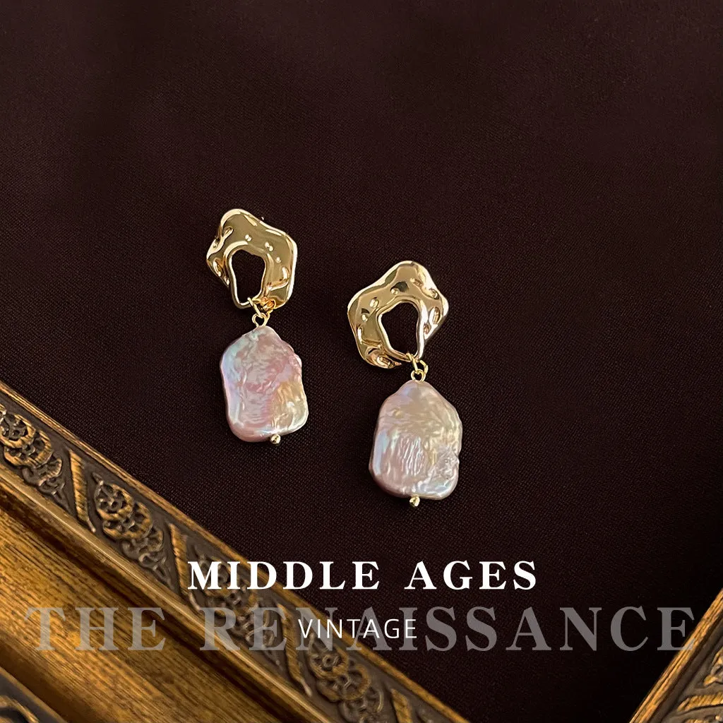 Wholesale Antique Baroque Freshwater Pearl Earrings