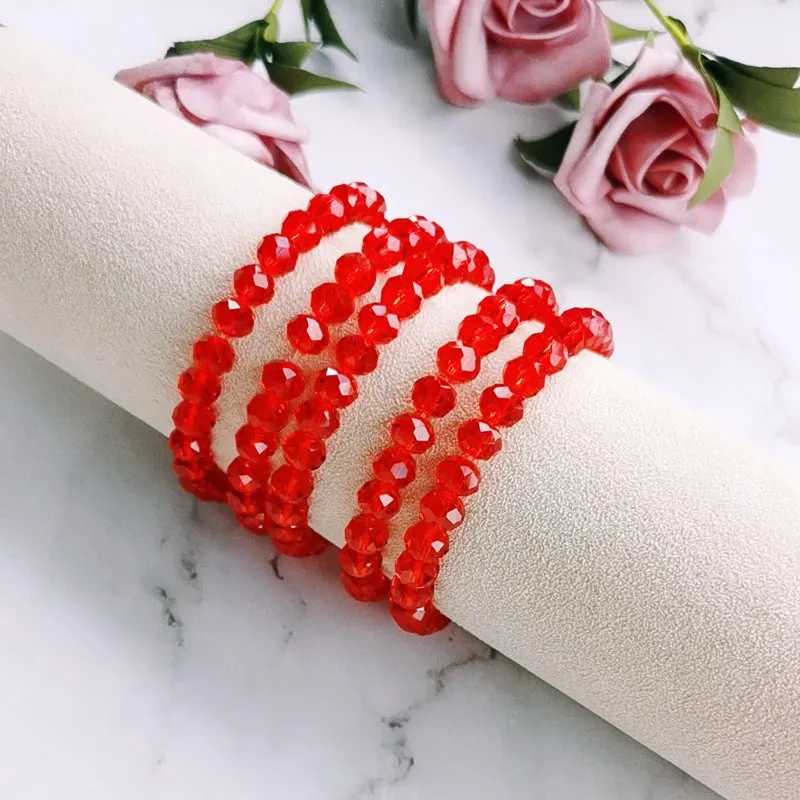 Wholesale Artificial Crystal Simple Bracelet