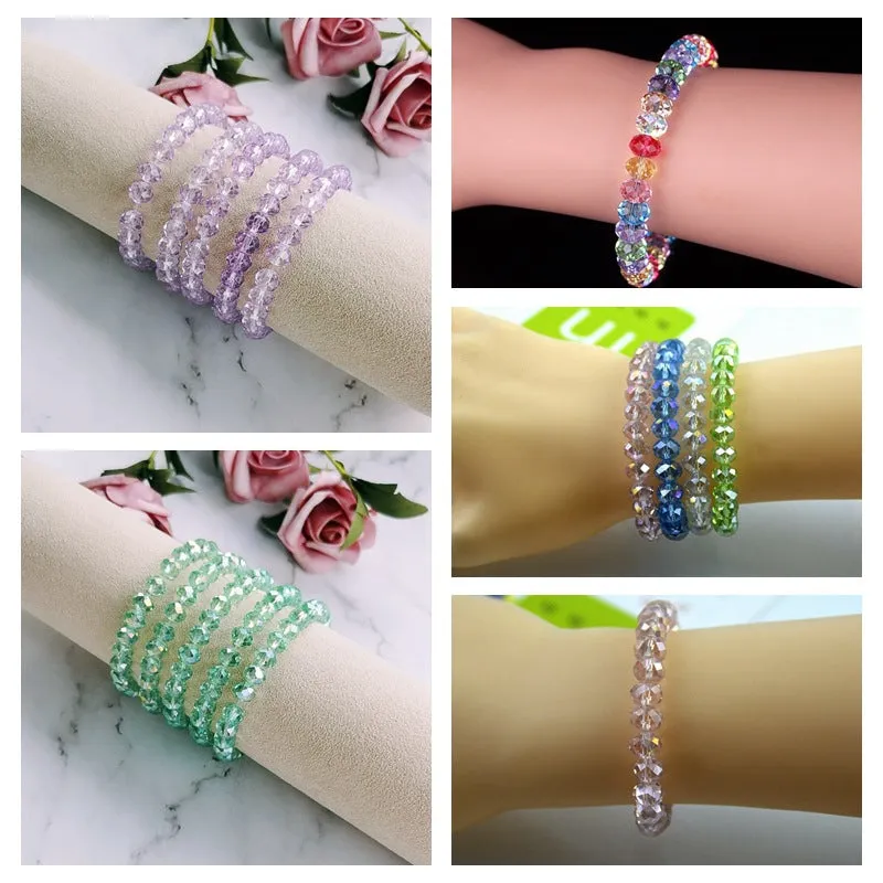 Wholesale Artificial Crystal Simple Bracelet