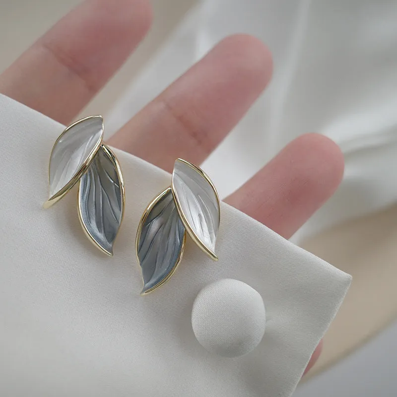 Wholesale Autumn and Winter High-end Bow Pearl Personality Fashion Temperament Pendant Earrings
