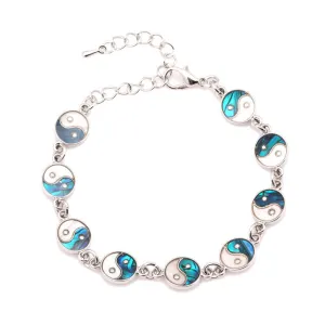 Wholesale Bagua DIY Abalone Shell Bracelet