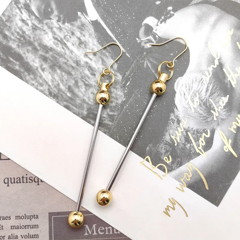Wholesale Beadable Earrings DIY Short Beadable Bar