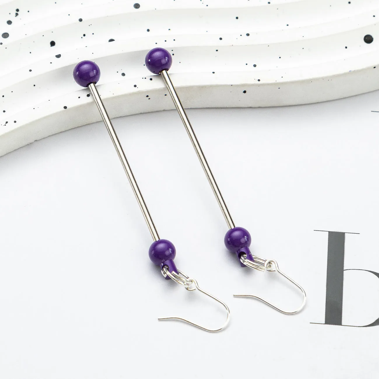 Wholesale Beadable Earrings Metal DIY Earrings