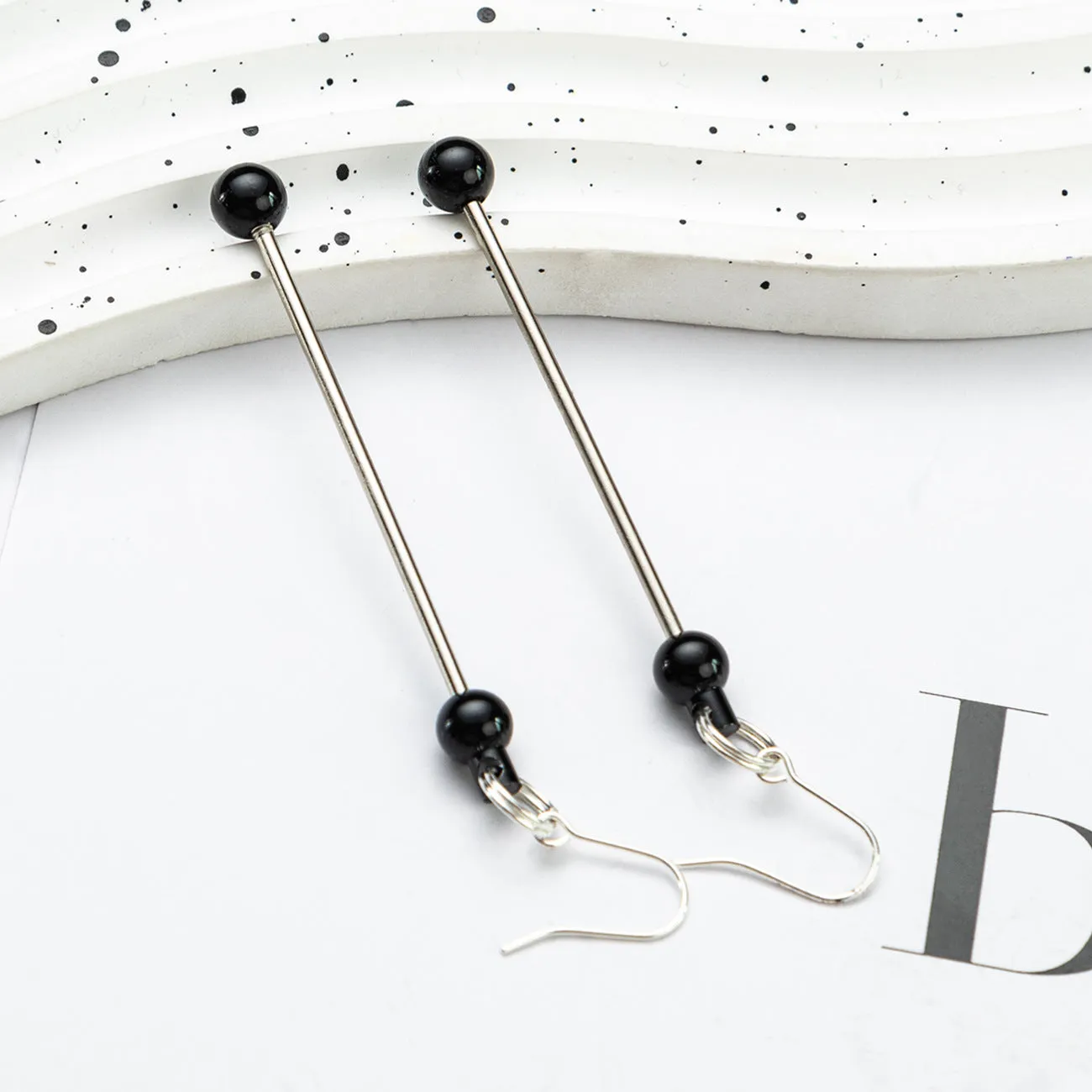 Wholesale Beadable Earrings Metal DIY Earrings