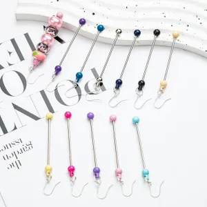 Wholesale Beadable Earrings Metal DIY Earrings