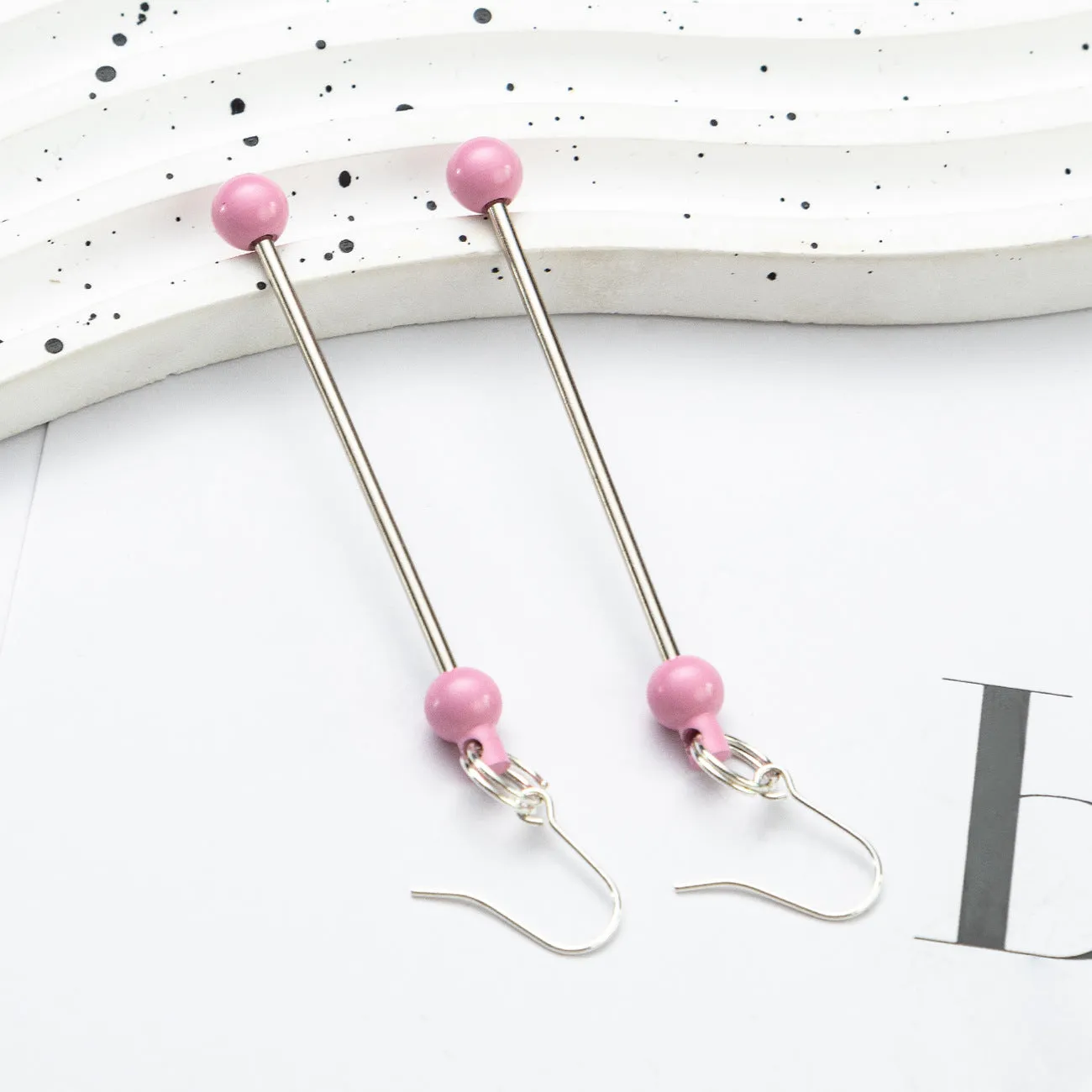 Wholesale Beadable Earrings Metal DIY Earrings