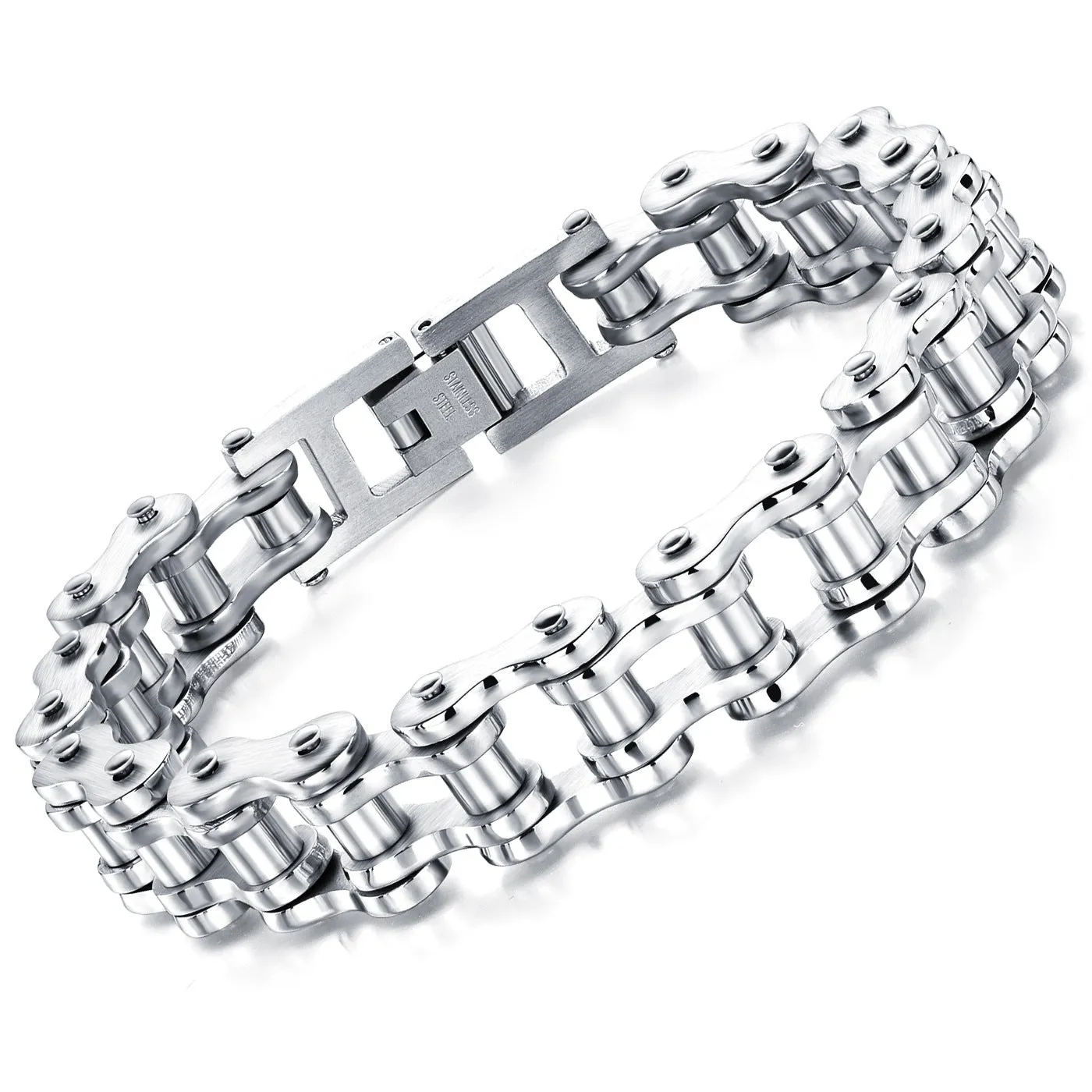 Wholesale Bicycle Chain Stainless Steel Bracelet