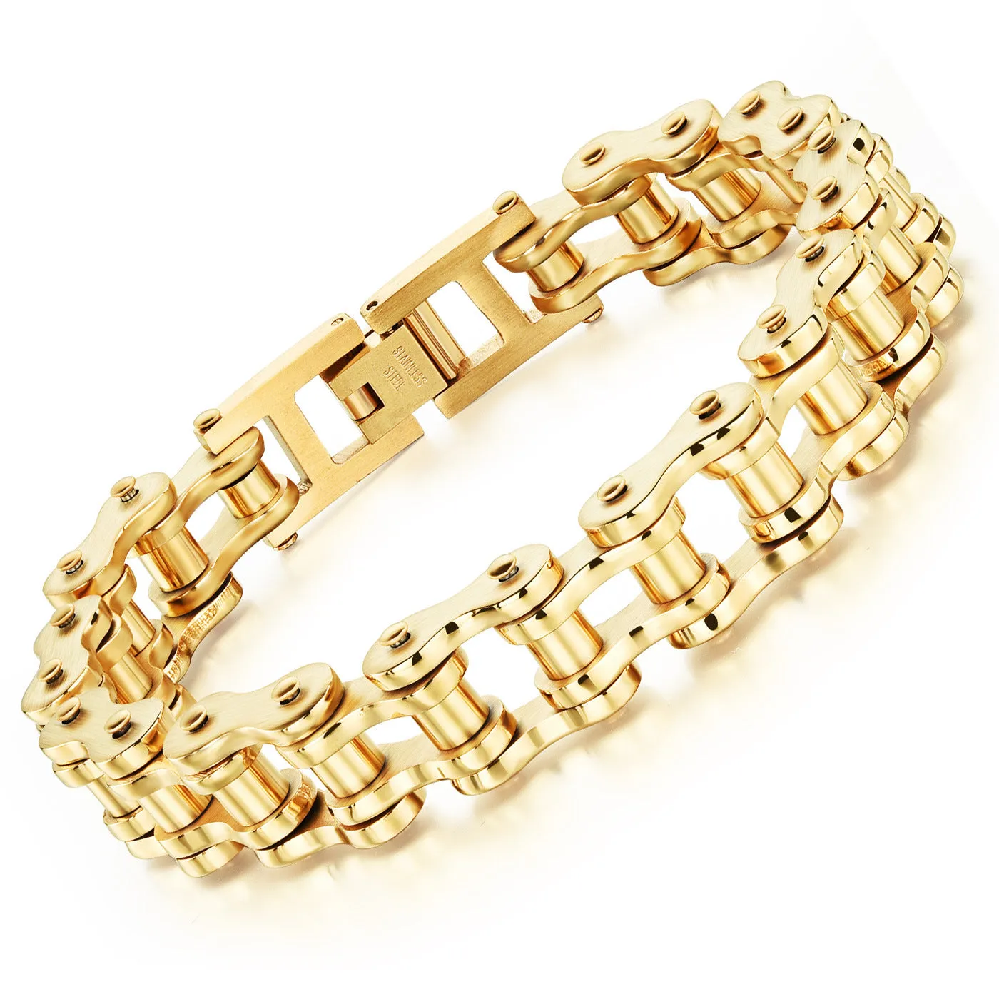 Wholesale Bicycle Chain Stainless Steel Bracelet