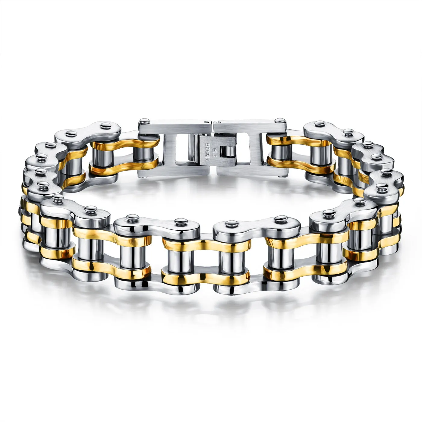 Wholesale Bicycle Chain Stainless Steel Bracelet