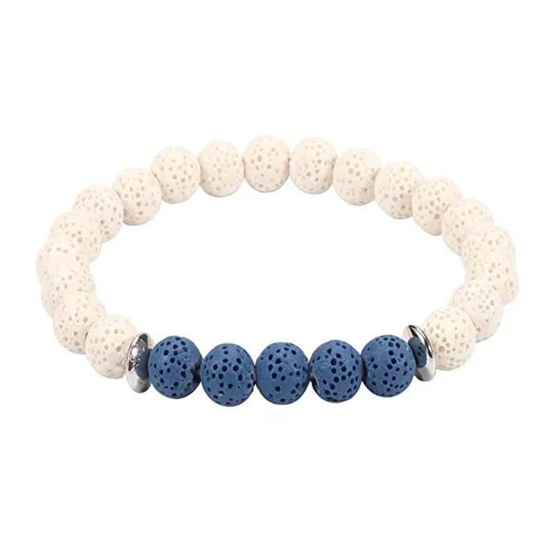 Wholesale Black Gallstone Color Frosted Bracelet