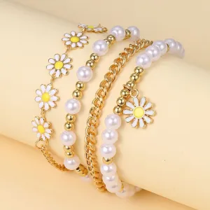 Wholesale Bohemian Daisy Bracelet