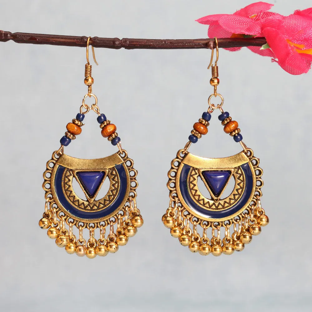 Wholesale Bohemian Ethnic Style Alloy Earrings