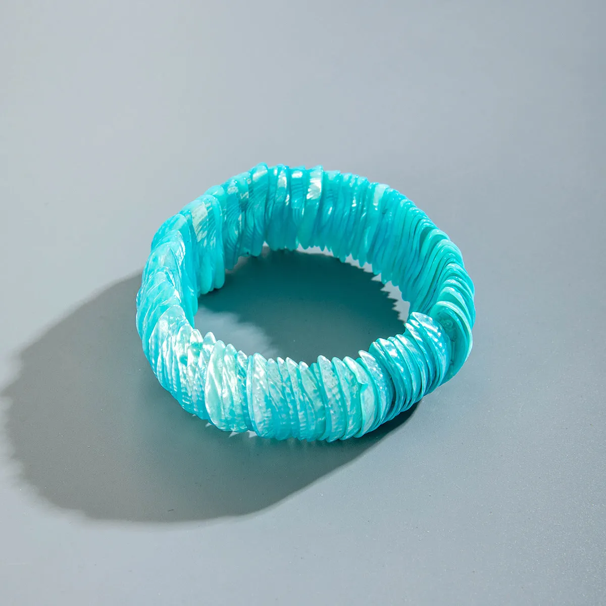 Wholesale Bohemian fresh and versatile beach style natural shell bracelet